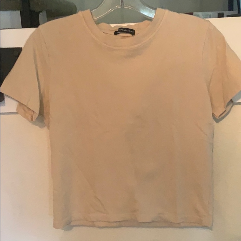 Basic beige brandy t shirt